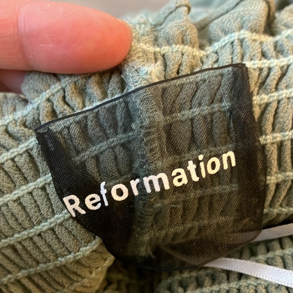 Reformation [ Firm on price ] Ceylon maxi dress in sage green Size Medium - Picture 10 of 11